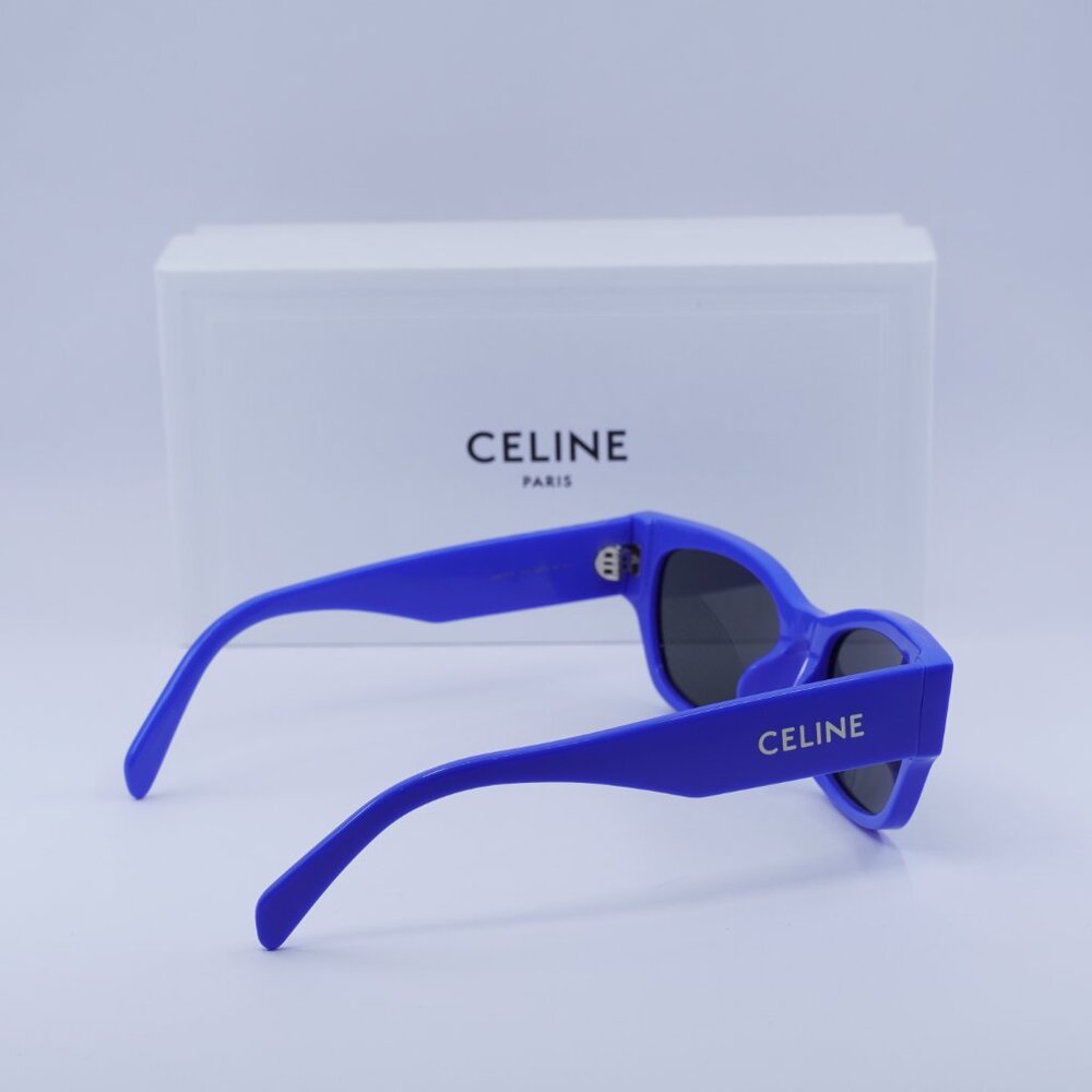 Final Price! Celine CL40197U 92A Blue/Smoke Sunglasses - Picture 9 of 9
